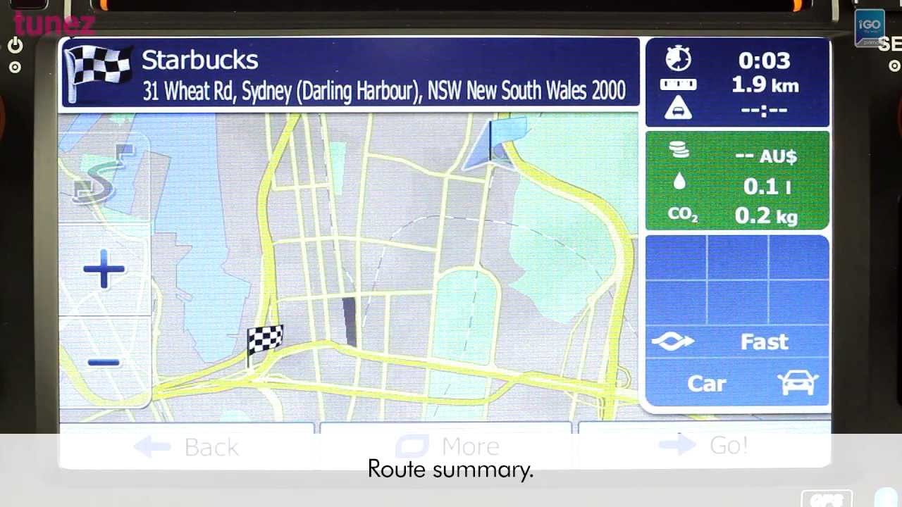 Igo Navigation Software Australia Maps